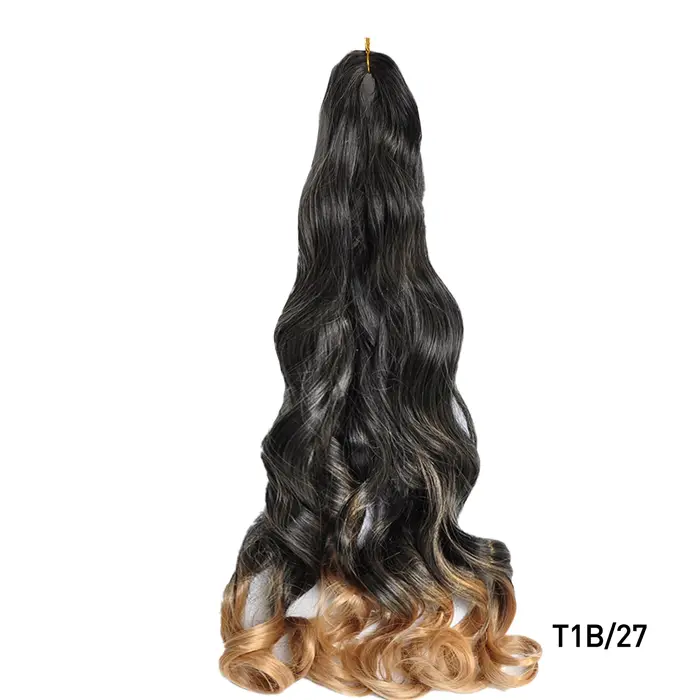 Boucles françaises tressage Hair14 pouces
