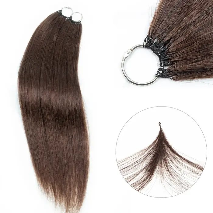 Extensions de Cheveux Naturels Remy avec Micro Wild Invisible
