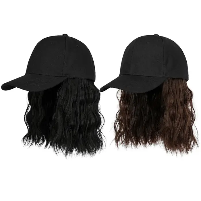 Nouvelle perruque chapeau tendance pour femme