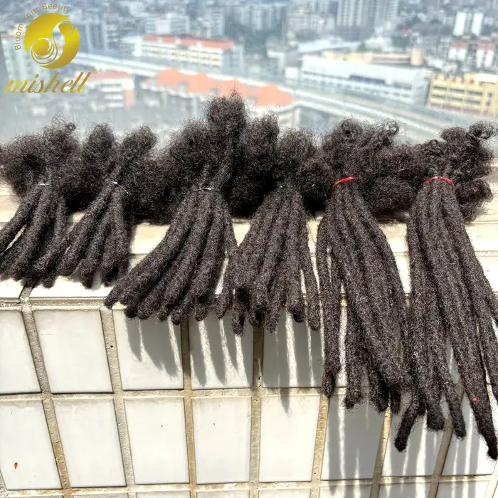 Extensions de dreadlocks en cheveux humains 100% naturels