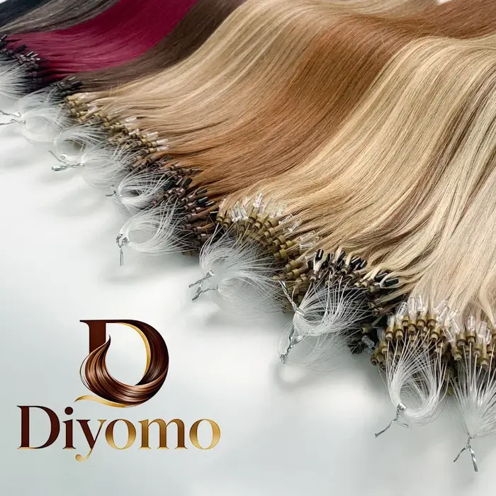 Extensions de cheveux humains Remy DIYOMO 14-24 pouces