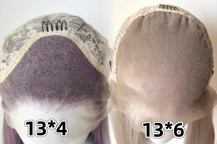 Perruque Lace Front Wig synthétique rouge vin pour femmes