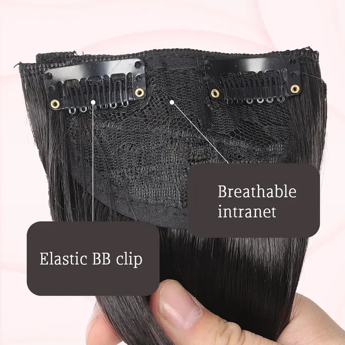 Tecinvisible-Perruque synthétique 16-24 pouces pour femme, extension capillaire, trois raides pour augmenter le volume des cheveux