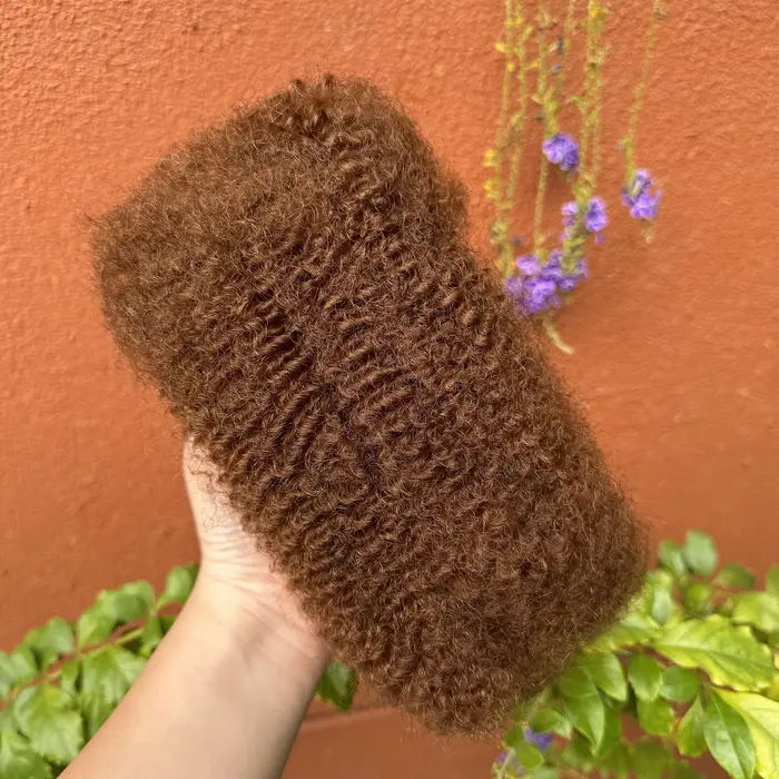 Afro crépus bouclés 4C Extension de cheveux humains 30g 50 g/paquet sans trame brésilien Remy en vrac pour Locs Micro