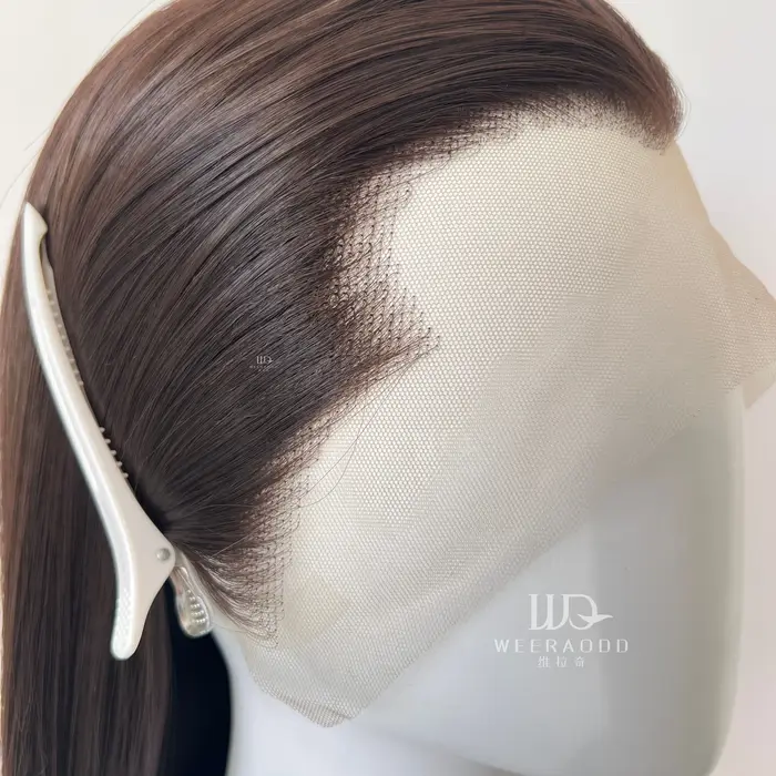 Perruque Lace Front Wig synthétique sans colle