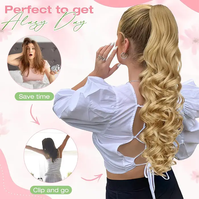 Extensions de queue de cheval 30 ''Claw Clip