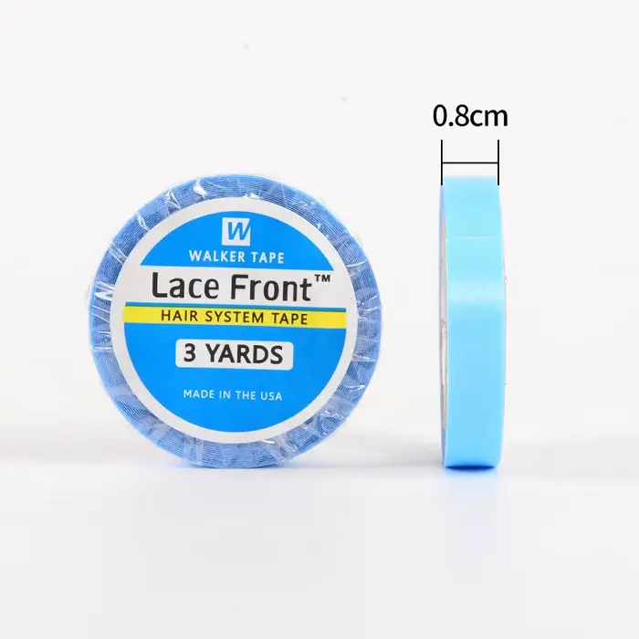 3yard 0.8cm avant dentelle perruque colle Double face ruban colle perruque colle pour ruban Extensio
