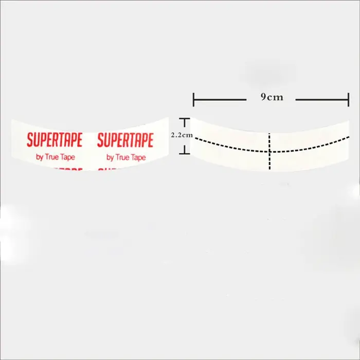 Ruban adhésif imperméable pour extension de cheveux