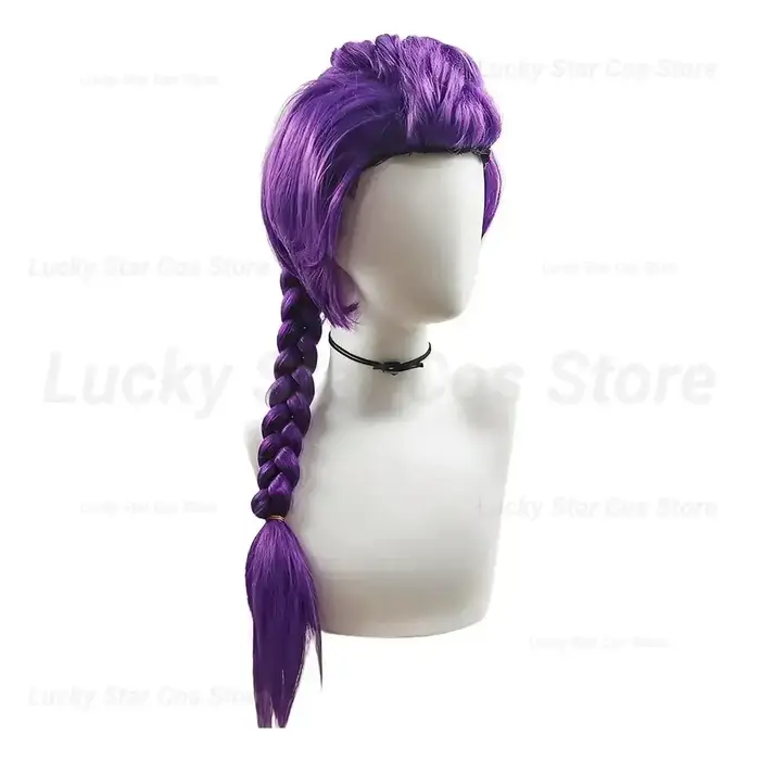 Film animé k-pop chasseur Zoey Rumi Mira Cosplay perruque Halloween femme Rose violet résistant à la chaleur fibre