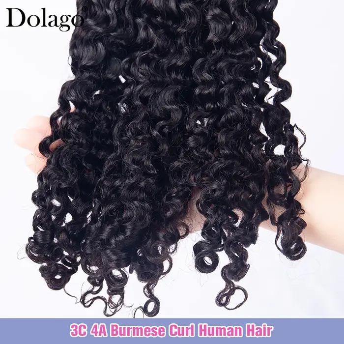 Lots de Cheveux Bouclés Birmans 3C 4A