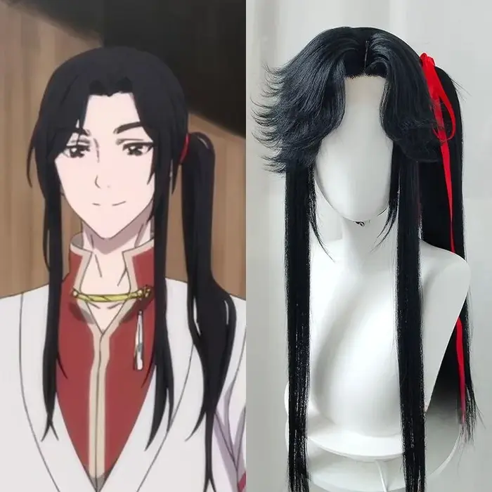 Perruque de Cosplay San Lang de bénédiction officielle du ciel