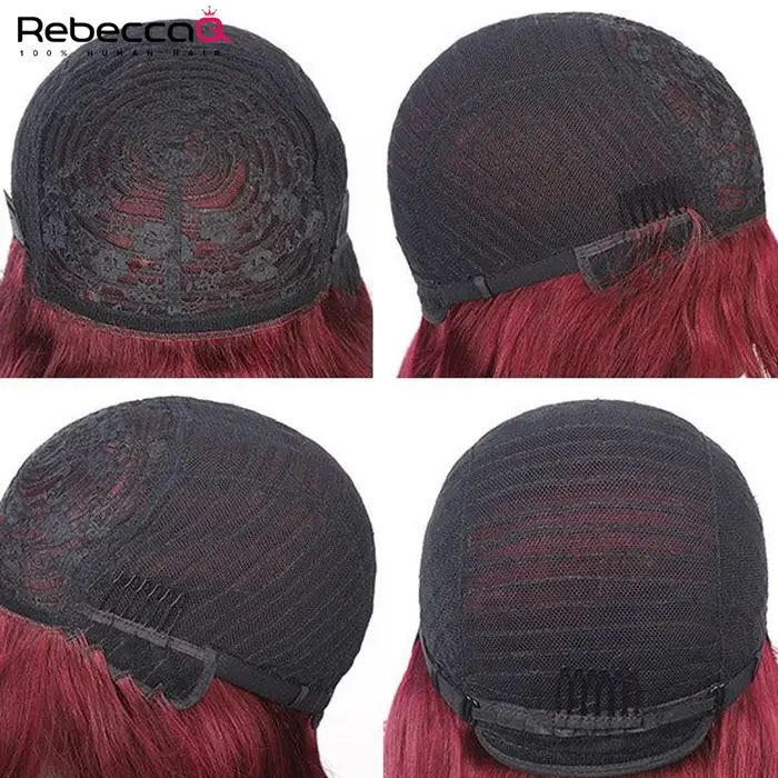 Wear to go 99J perruque Burg rouge os droite