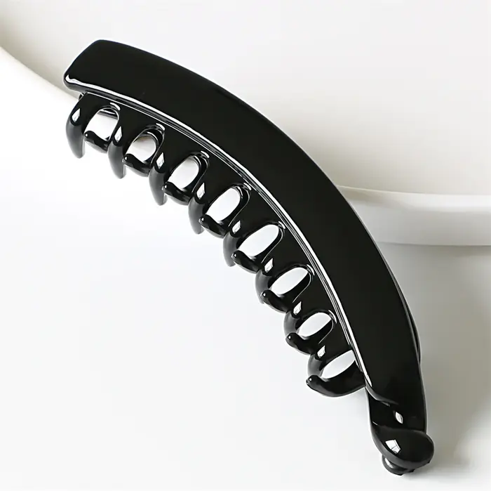 Pinces à Cheveux Givrées Solides pour Femmes, Barrettes Crabe Queue de Cheval, Accessoires de Mode, 