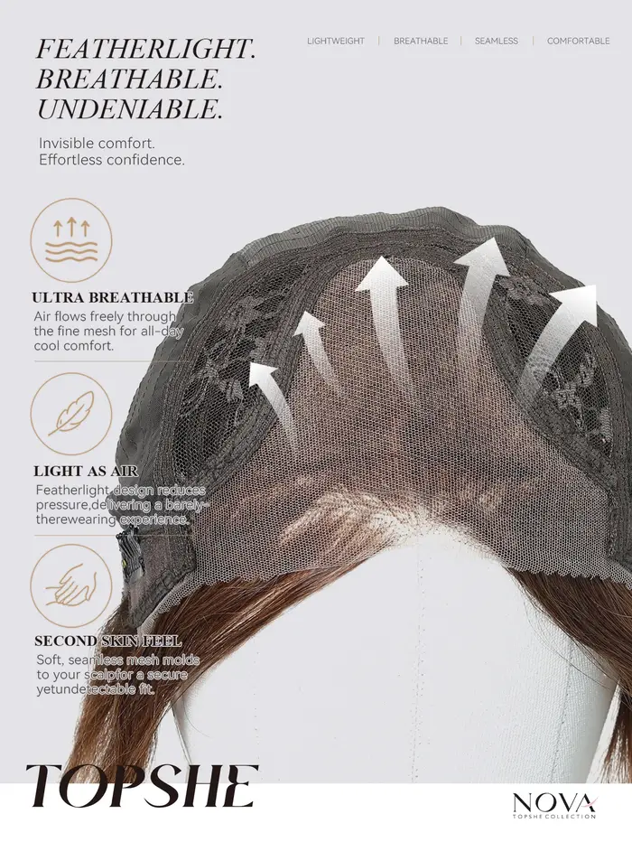Perruque courte bob 100% cheveux humains réels #
