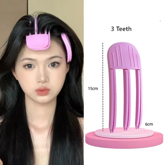 Épingle à cheveux moelleuse frangue à friser Clips racines de cheveux volumisantes pinces à cheveux 