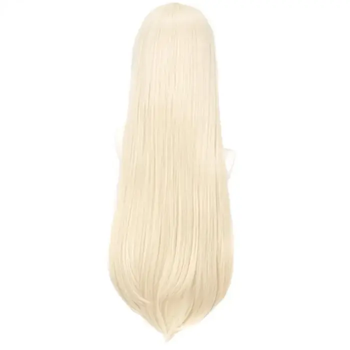 Perruque longue ondulée blonde Lady Gaga