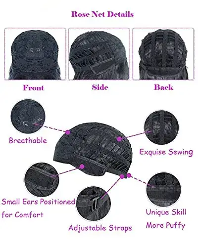 Perruque de cosplay Leon Scott Kennedy pour homme