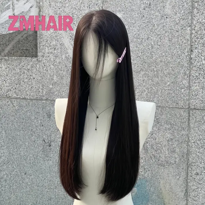 Perruque médicale 100% cheveux humains vierges