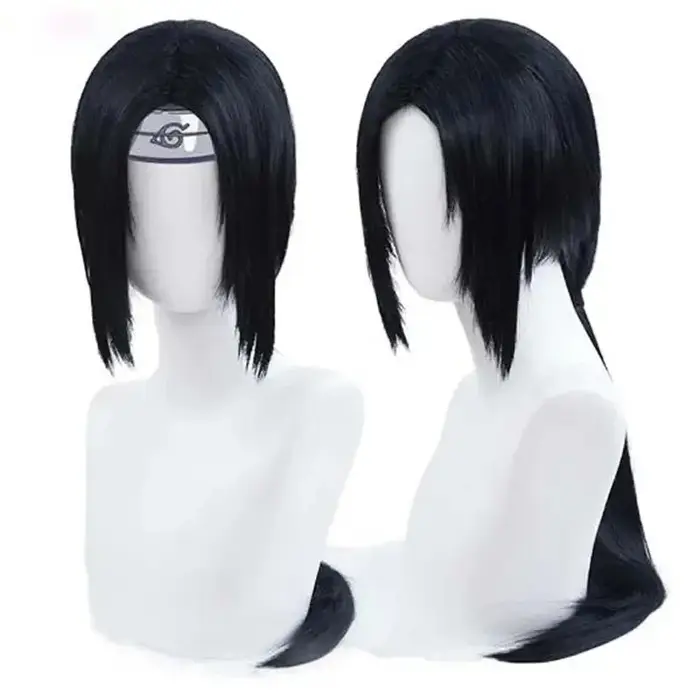 Perruque de Cosplay Anime Uchiha Itachi