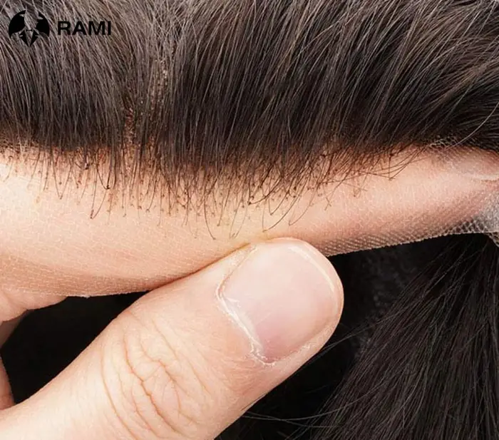 Q6 cheveux longs hommes toupet