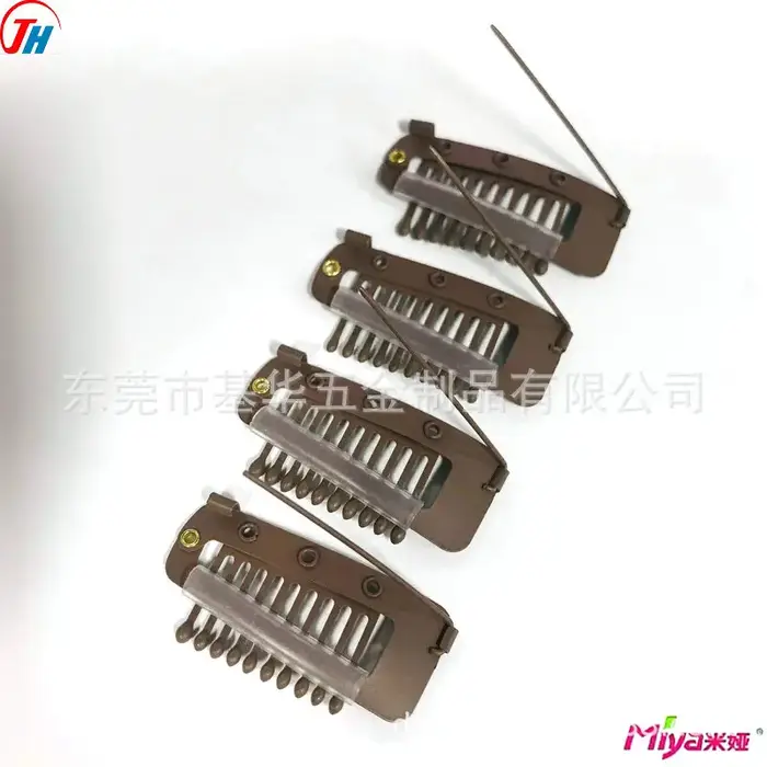 10 pièces/20 pièces/50 pièces pince dans l'extension de cheveux perruque Clips