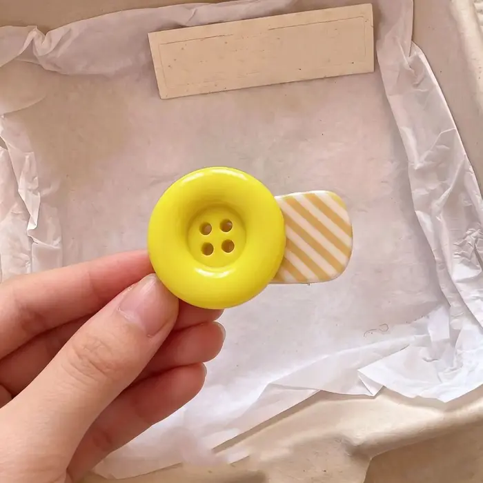 Barrettes à cheveux rayées mignonnes pour femmes, pinces à cheveux colorées Y2K Kawaii, pinces BB, é