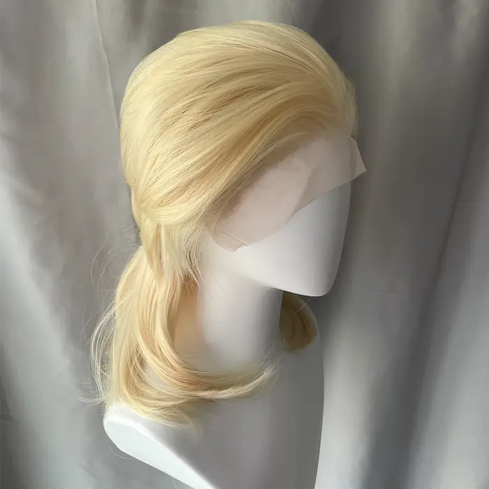 Perruque Lace Front Wig synthétique Blonde 613