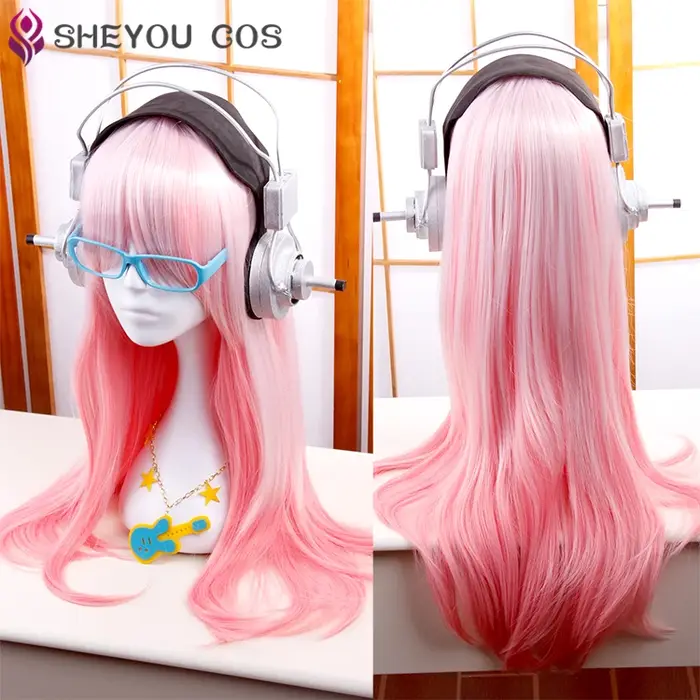 Supersonico Super Mico-Perruque de 60cm de long