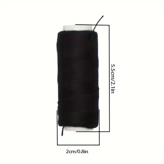 Tissage de trame de cheveux en Nylon, fil à coudre + aiguille J + I + C pour Extensions à clips, outils de perruque pour accessoires d'extension de cheveux