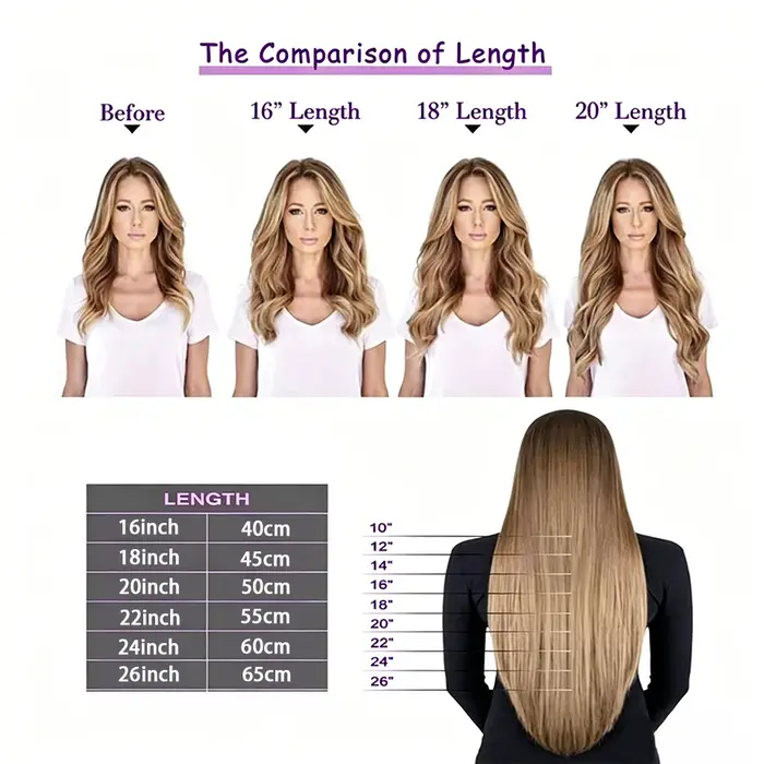 Extensions de cheveux à clipser, cheveux humains vierges, extensions brésiliennes à clipser, lisses, couleur blonde pour femmes, 16-26 pouces