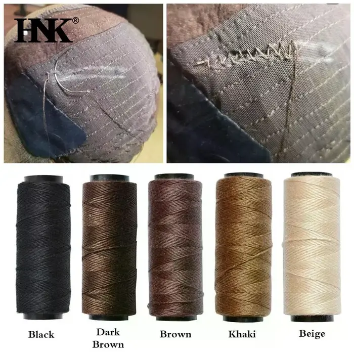 Fils de tissage avec 2 aiguilles en forme de C