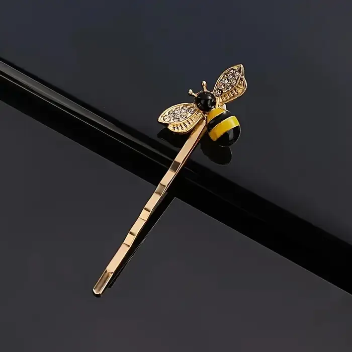 Ensemble de 4 pinces à cheveux abeille mignonnes et élégantes