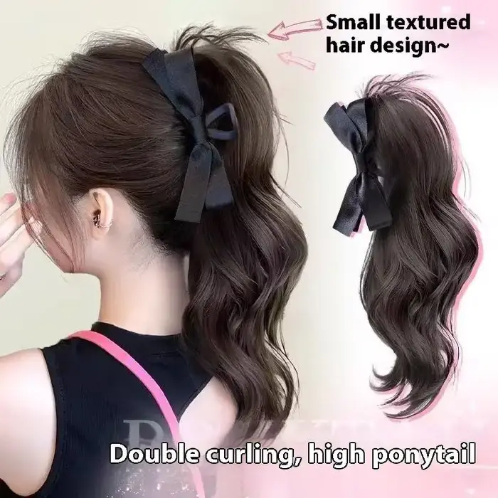 Extensions de cheveux synthétiques à pince