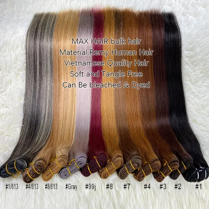 Extensions de cheveux naturels 100 % humains REMI pour femmes