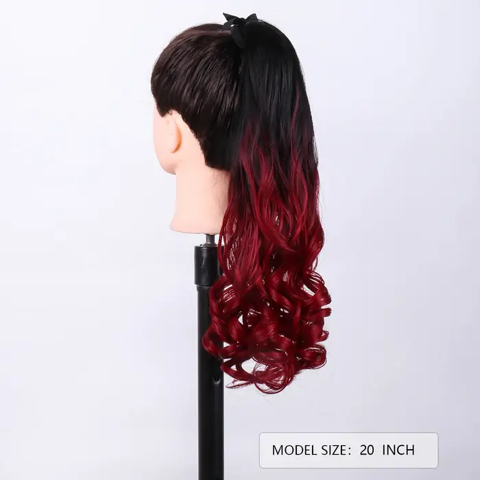 Extension de Cheveux Synthétiques avec Sangle