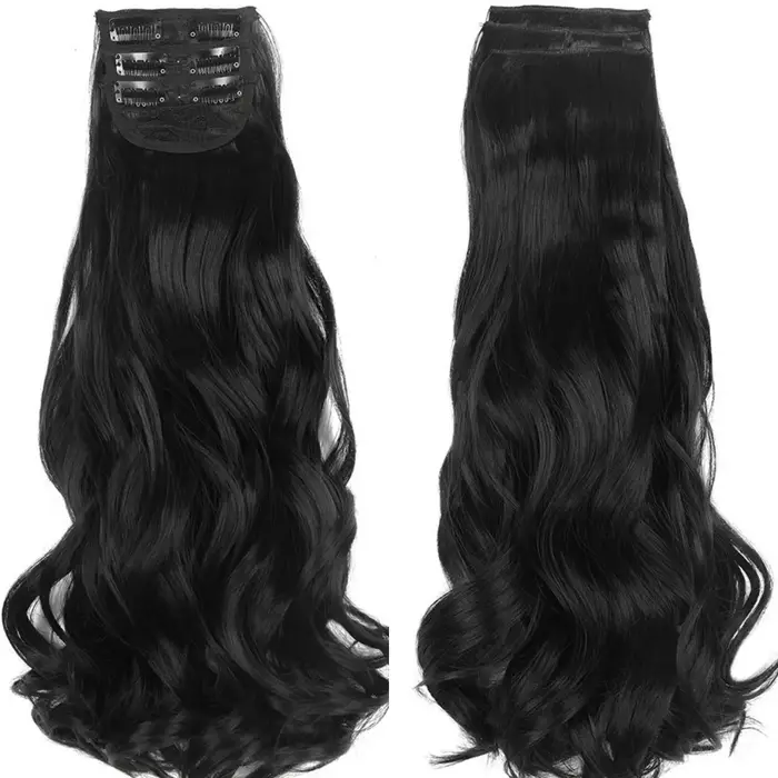 Extensions capillaires synthétiques à clips