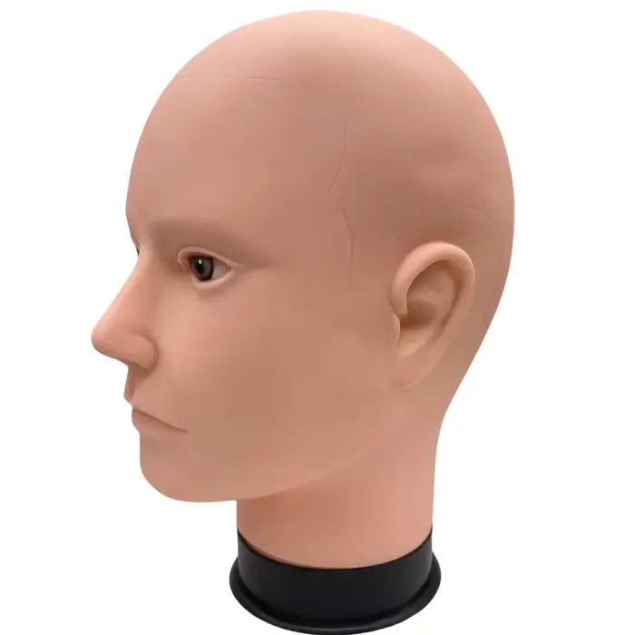 Tête de Mannequin masculin sans cheveux