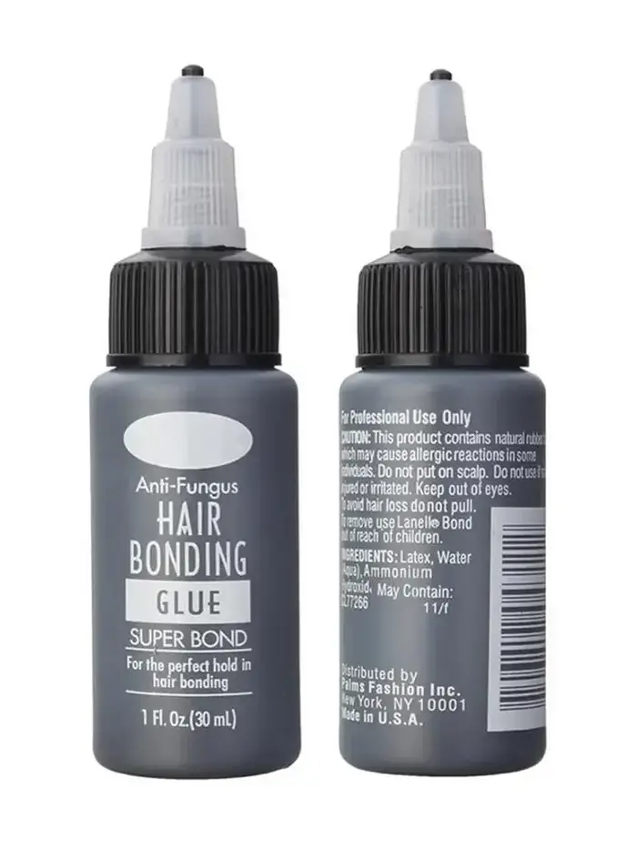 Outil de toupet liquide adhésif pour faux cils, colle pour perruque, facile à appliquer, salon d'ext