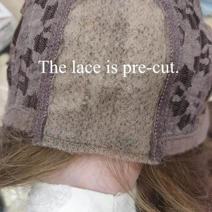 Perruque Lace Front Wig synthétique Blonde Champagne
