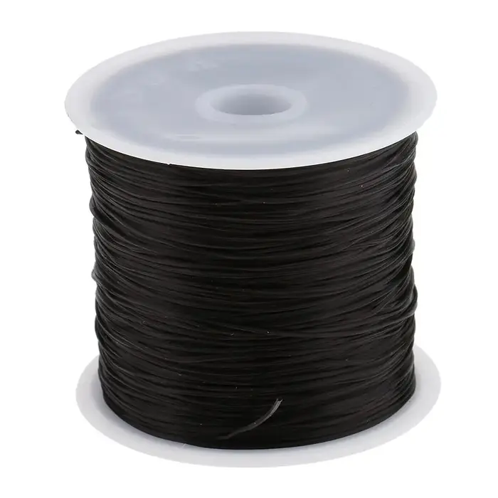 6 rouleaux 60M Salon cristal élastique chaîne cheveux tissage coudre décoration fil pour fil de chev