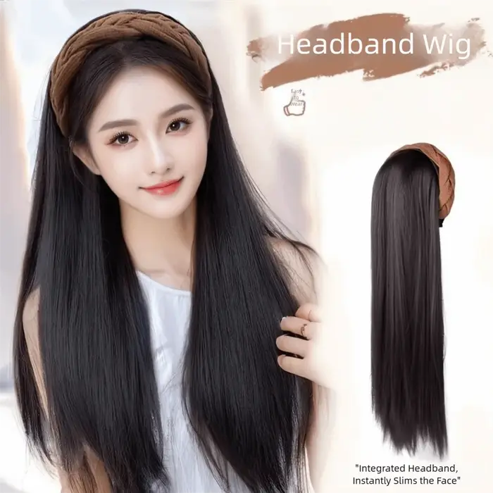 Extension capillaire synthétique longue ondulée bouclée