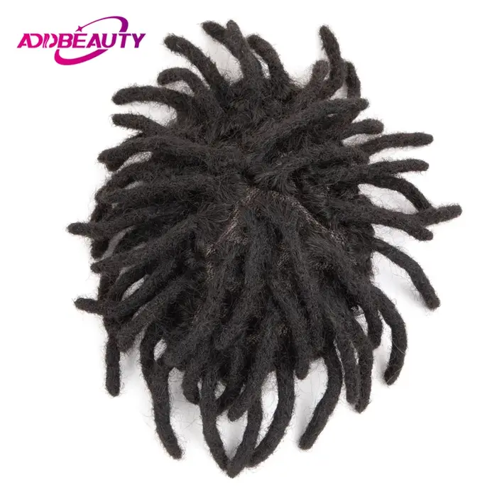 Dreadlocks homme cheveux prothèse Mono NPU hommes toupet