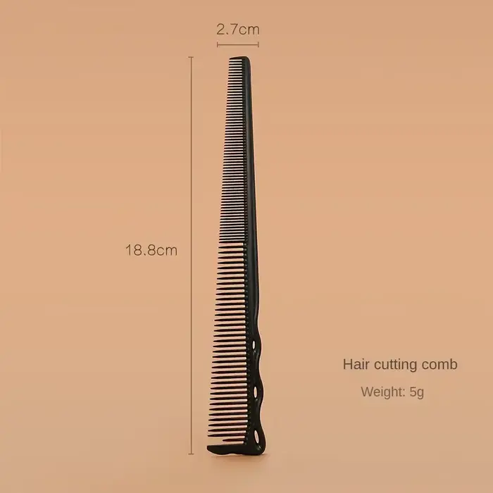 Peigne de coupe de cheveux professionnel, coiffeur, outils de coupe de cheveux, favoris, brosse à ch