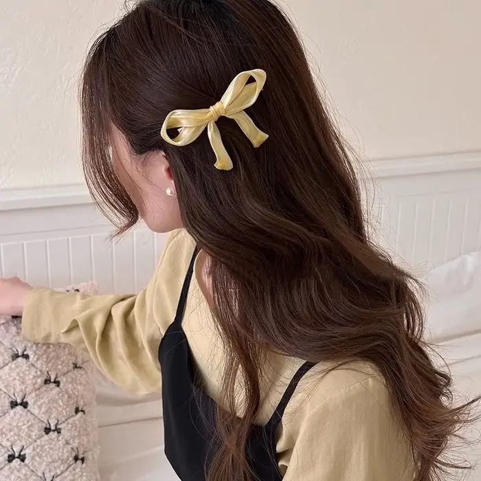 Pinces à cheveux en velours pour femmes