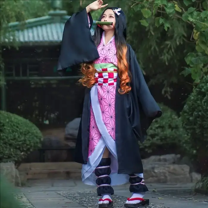 Costume de Cosplay Anime Nezuko Kamado Nezuko