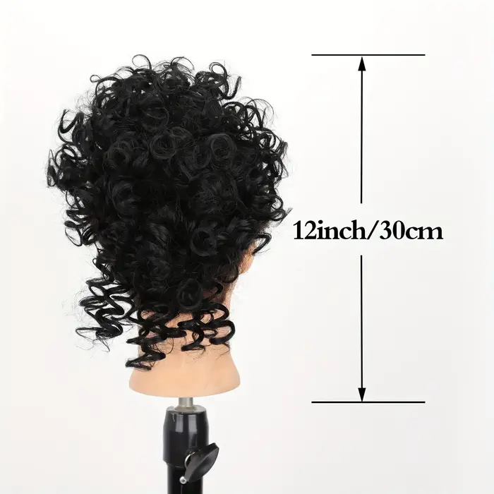 Perruque synthétique pour cheveux afro-américains