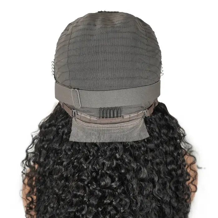 12A cheveux vietnamiens birmans bouclés perruques de cheveux humains 13X6 Hd Transparent dentelle av