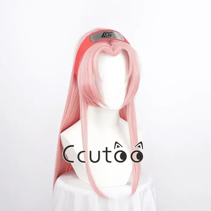 Perruque de Cosplay Haruno Sakura