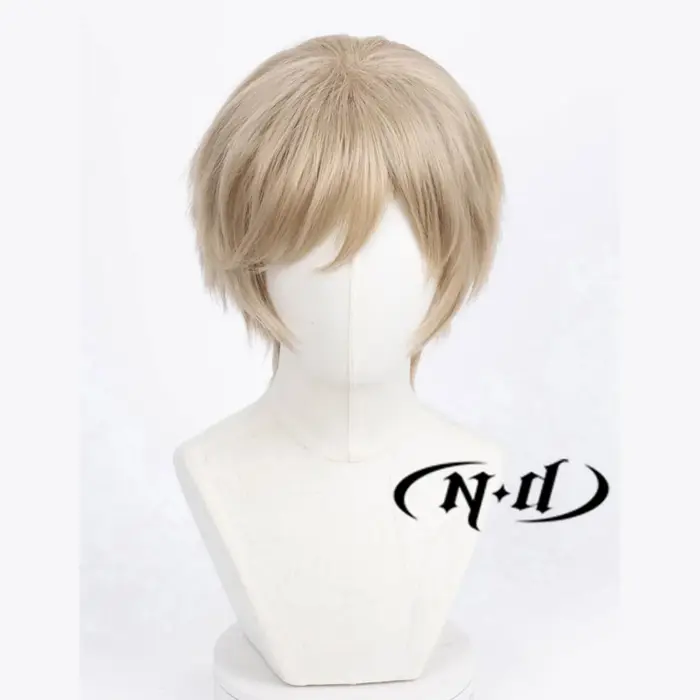 ND-Perruques Cosplay Ivan Braginsky, Cheveux Synthétiques, Anime Hetalia: World Stars, Cheveux Beige