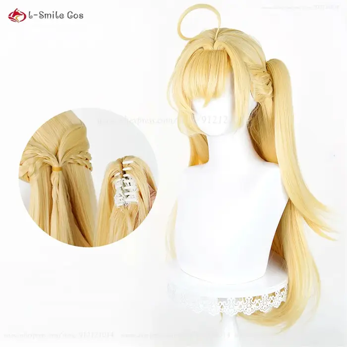 ZZZ Cissia – perruque de Cosplay synthétique de 72cm